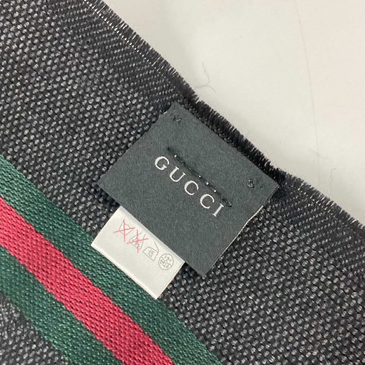 Gucci Wool Gray Scarves