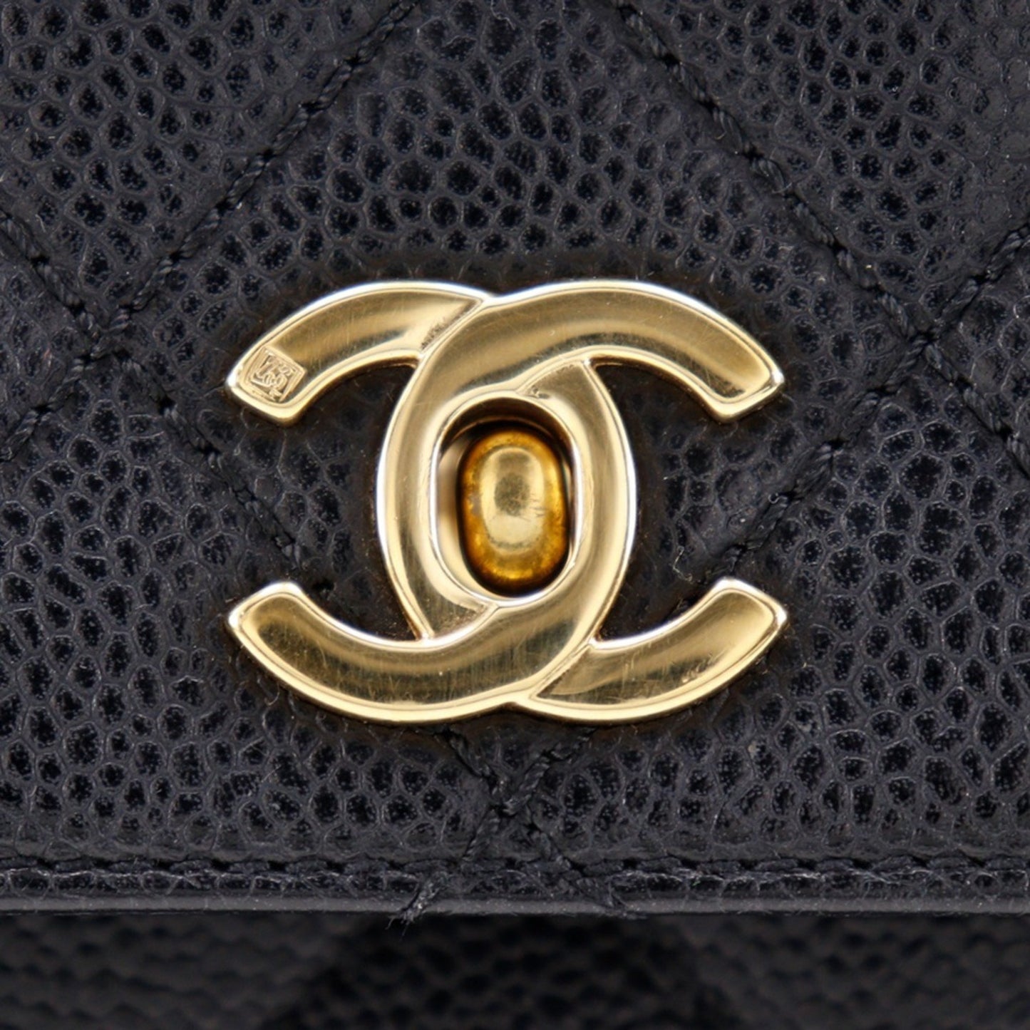 Chanel Calfskin Black Handbags