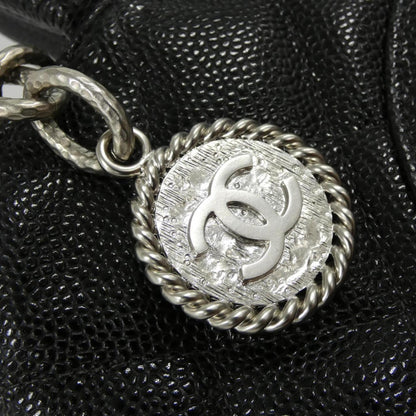Chanel Calfskin Black Handbags
