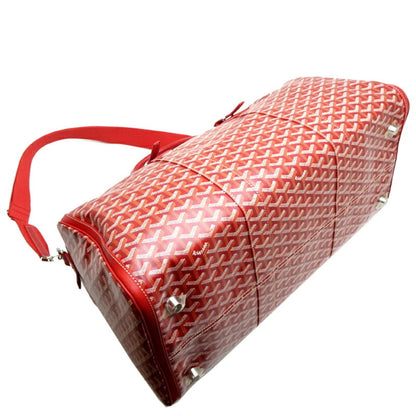 Goyard Pvc Red Travel Bags