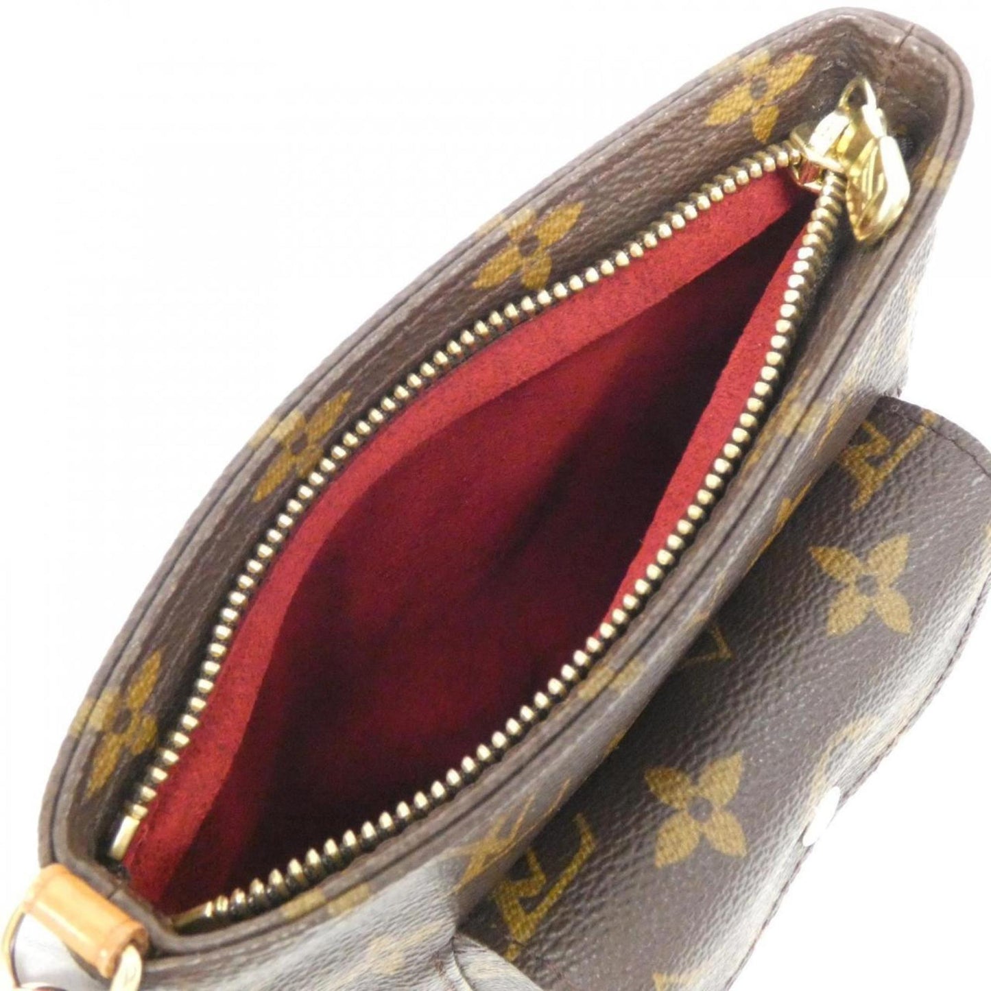 Louis Vuitton Coated Canvas Brown Small Bags