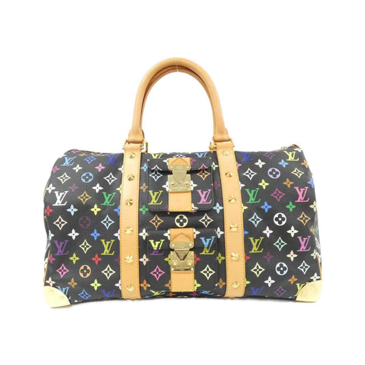 Louis Vuitton Coated Canvas Black Travel Bags