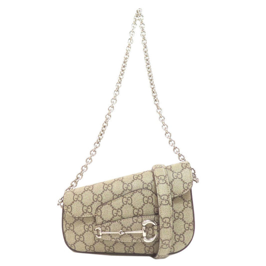 Gucci Pvc Brown Shoulder Bags