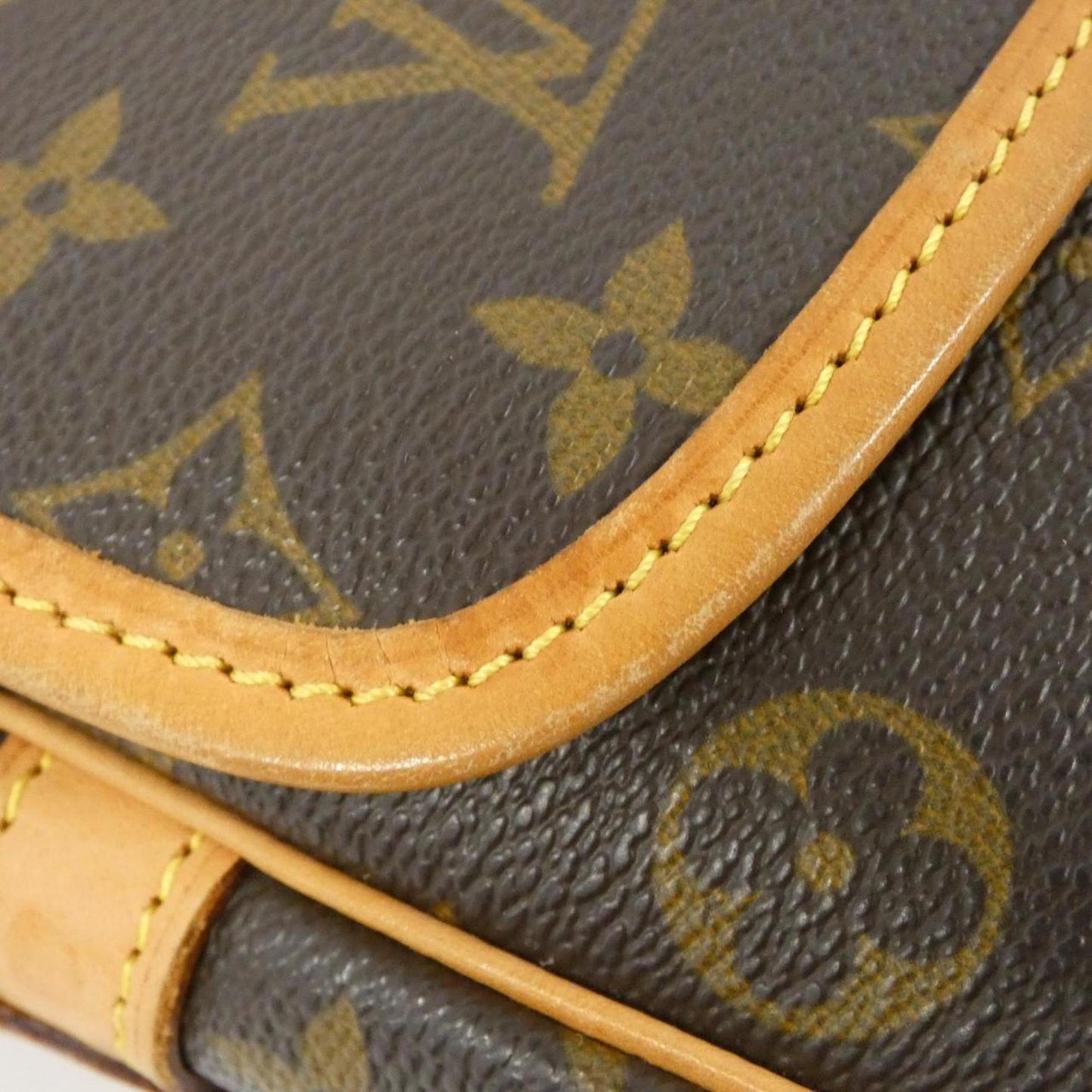 Louis Vuitton Monogram Canvas Brown Shoulder Bags