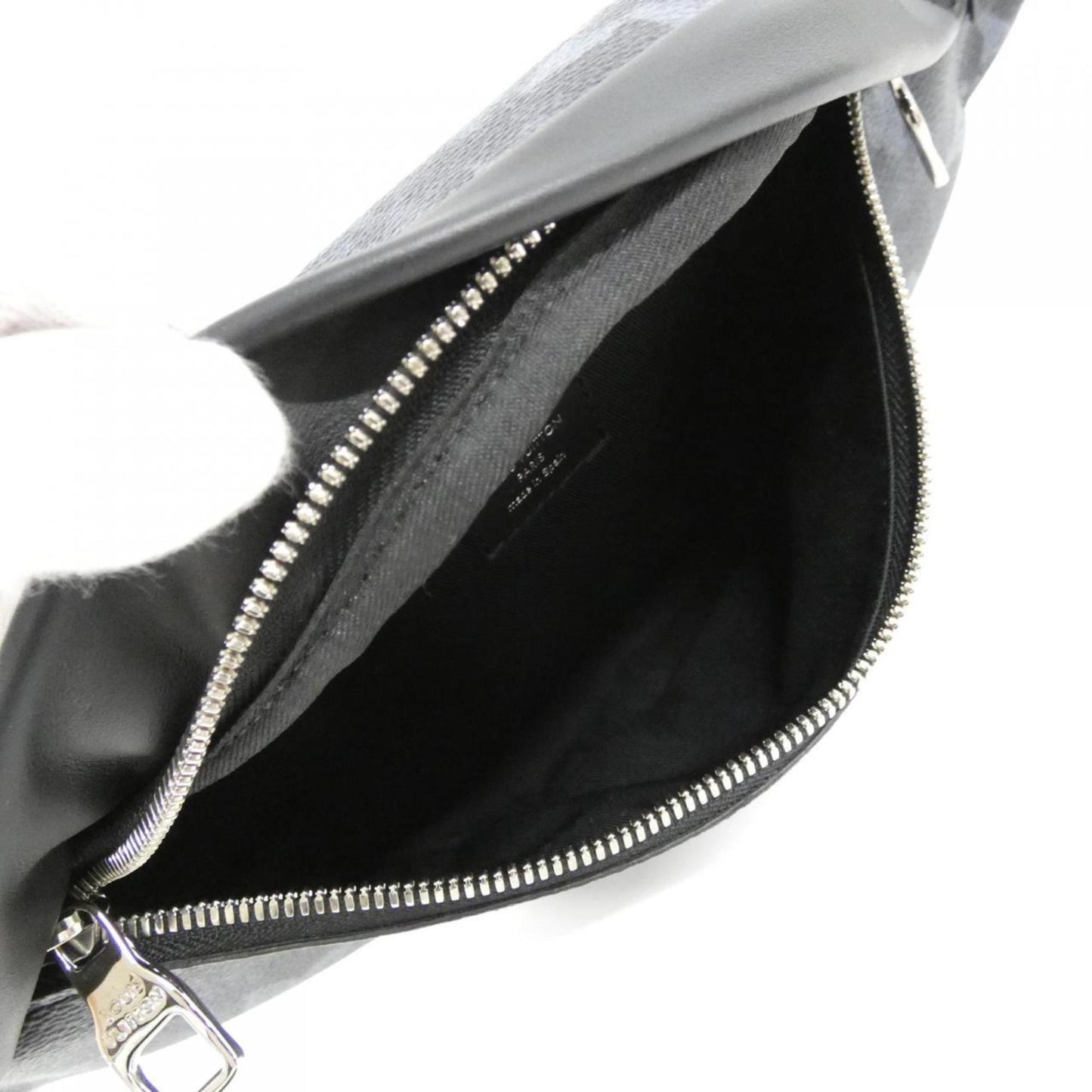 Louis Vuitton Coated Canvas Black Shoulder Bags