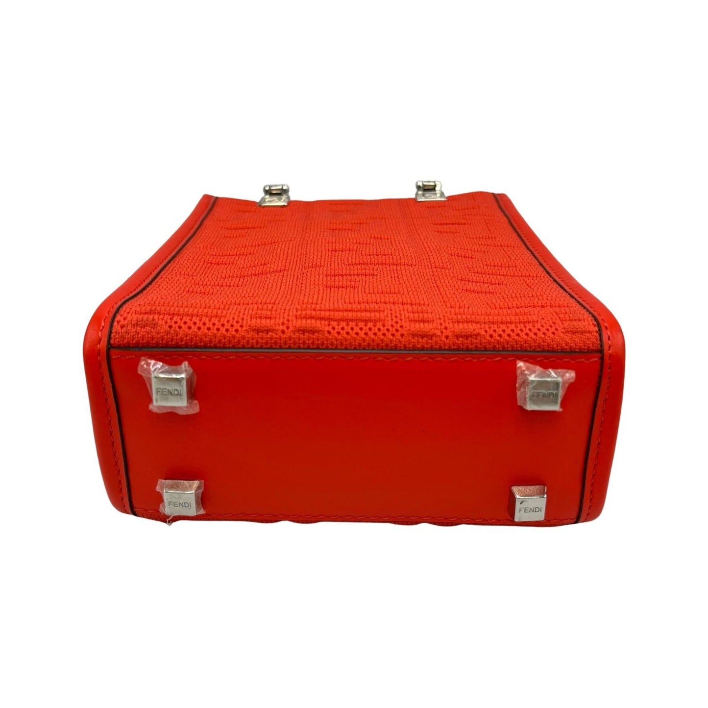 Fendi Canvas Orange Shoulder Bags