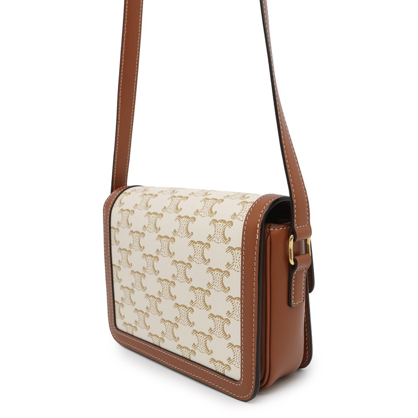 Celine Pvc White Shoulder Bags
