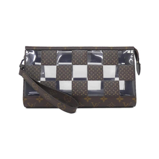 Louis Vuitton Coated Canvas Brown Small Bags