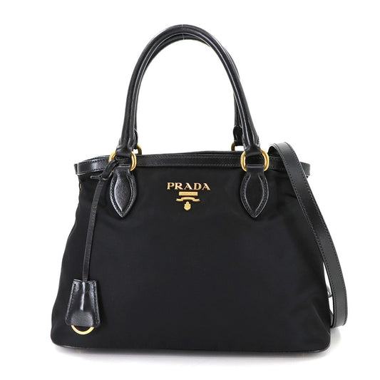 Prada Nylon Black Handbags
