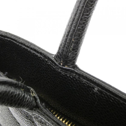 Chanel Calfskin Black Handbags