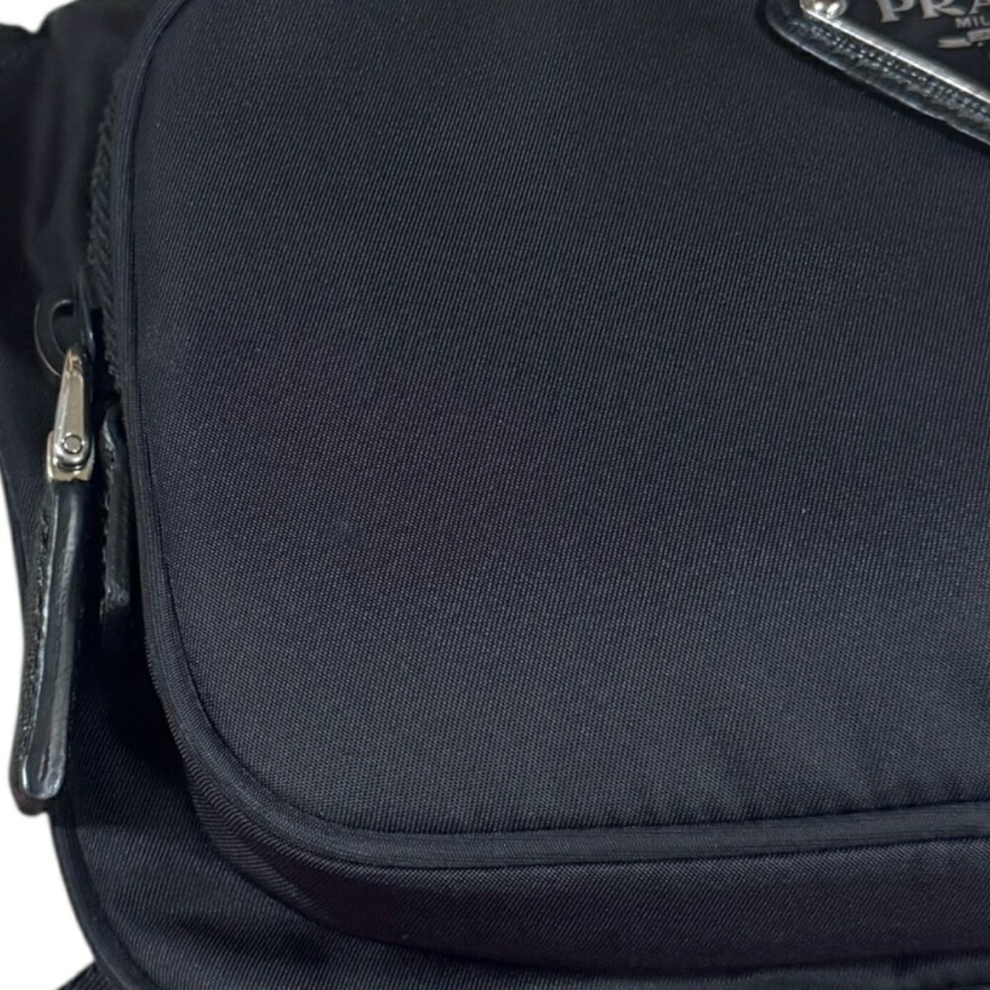 Prada Nylon Black Shoulder Bags