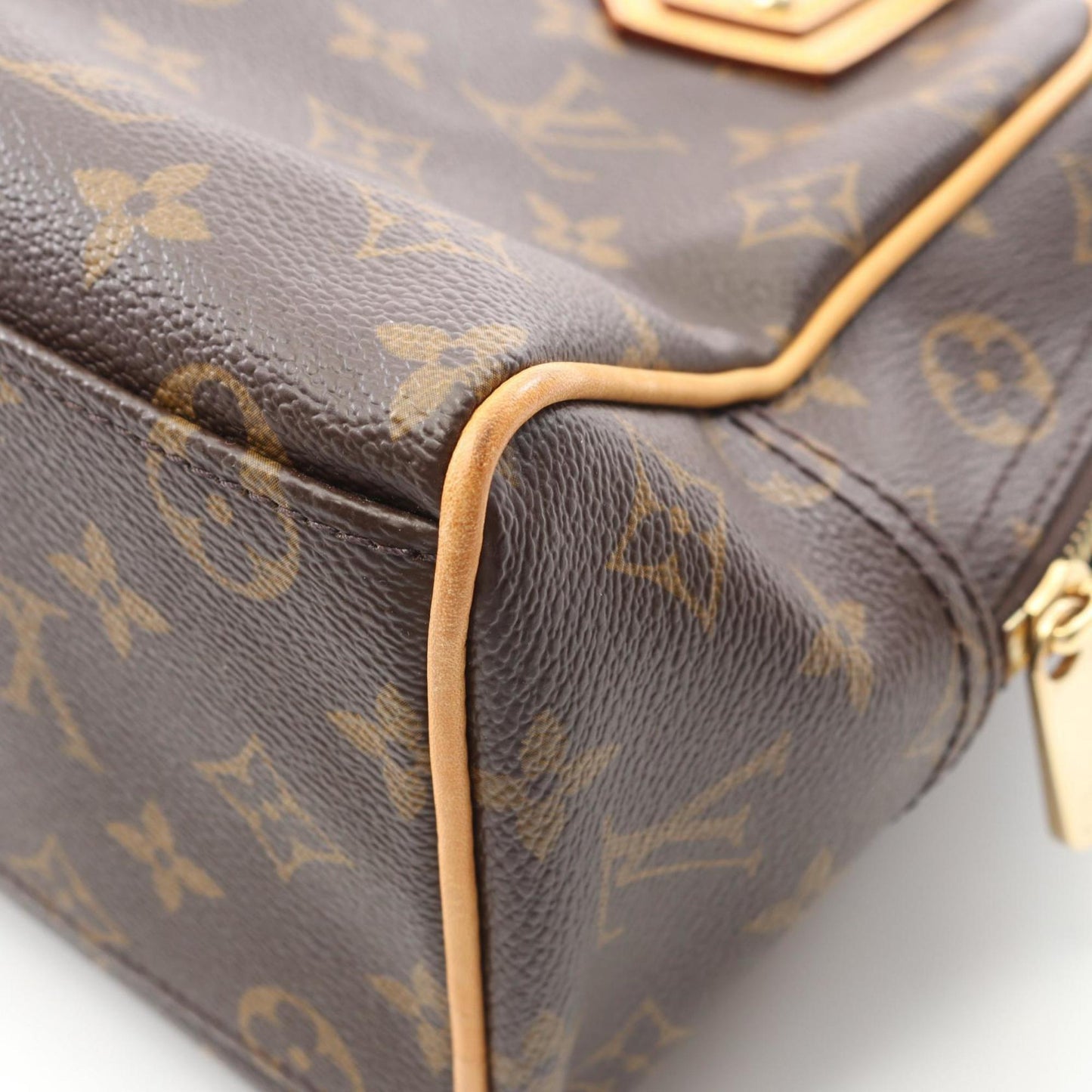 Louis Vuitton Coated Canvas Brown Handbags
