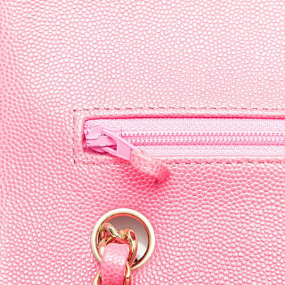Chanel Calfskin Pink Handbags