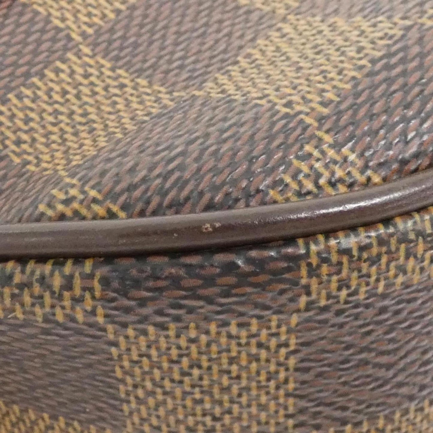 Louis Vuitton Coated Canvas Brown Shoulder Bags