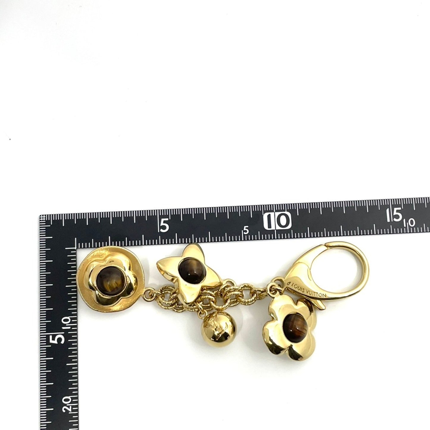Louis Vuitton Other Metal Brown Key Rings
