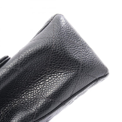 Chanel Calfskin Black Shoulder Bags