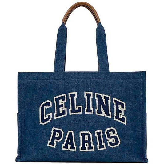 Celine Denim Blue Tote Bags