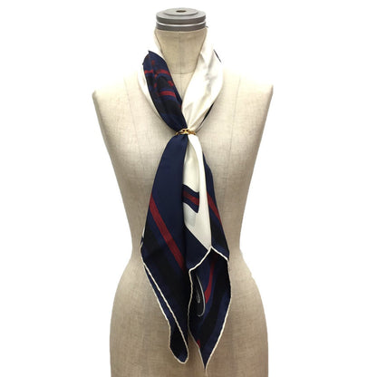 Gucci Silk Blue Scarves