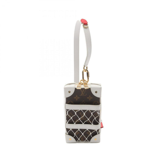 Louis Vuitton Coated Canvas Brown Crossbody Bags