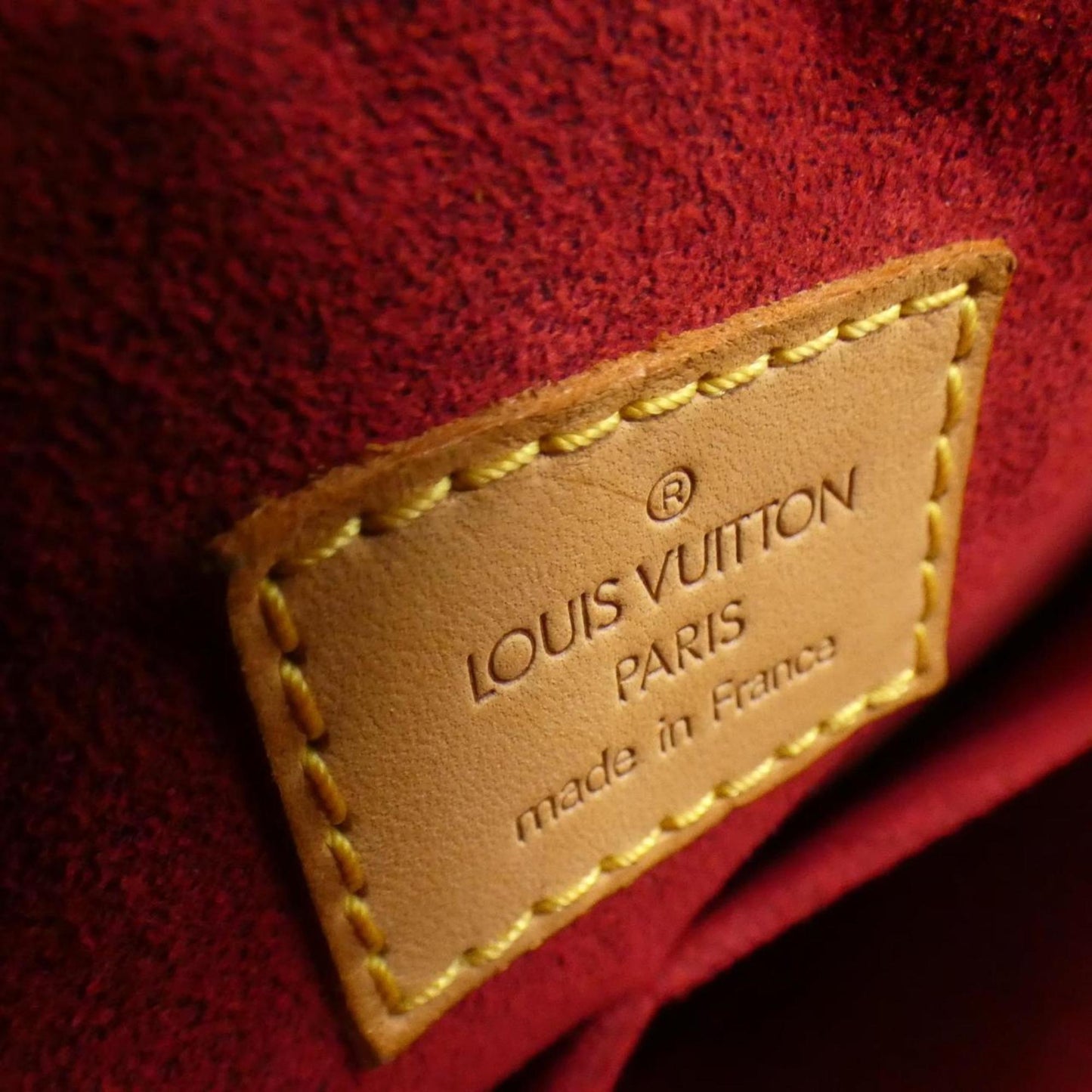 Louis Vuitton Coated Canvas Brown Handbags