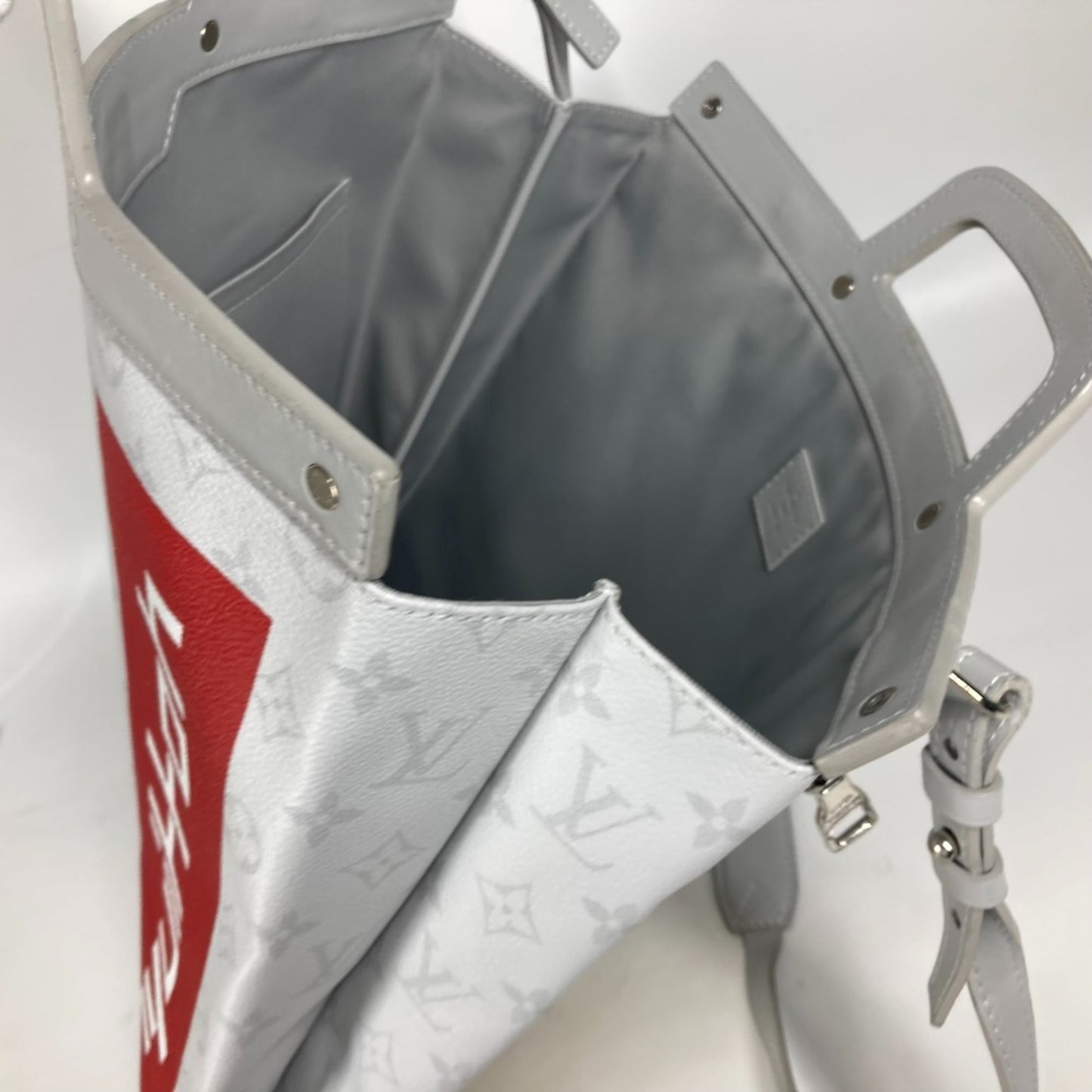Louis Vuitton Monogram Canvas White Handbags