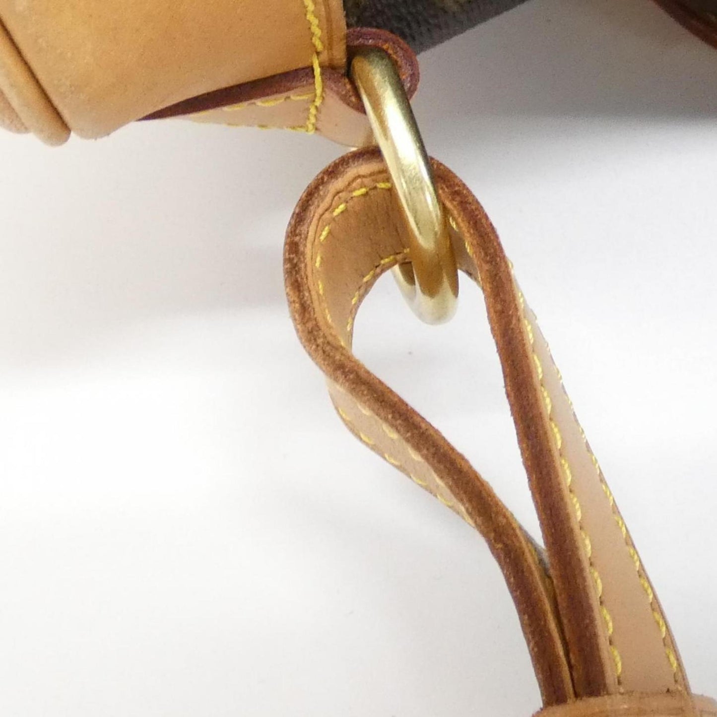 Louis Vuitton Coated Canvas Brown Backpacks