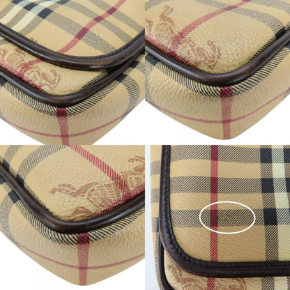 Burberry Pvc Brown Shoulder Bags