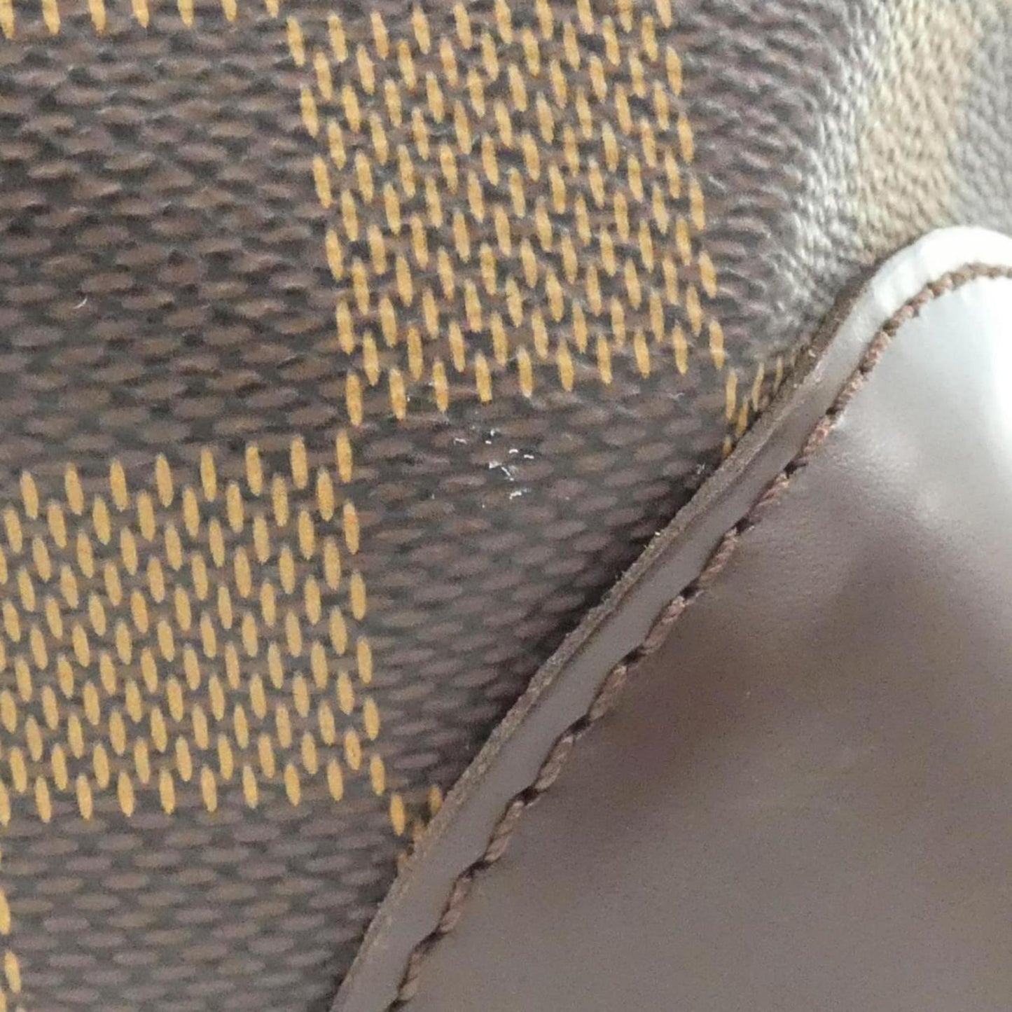 Louis Vuitton Coated Canvas Brown Handbags