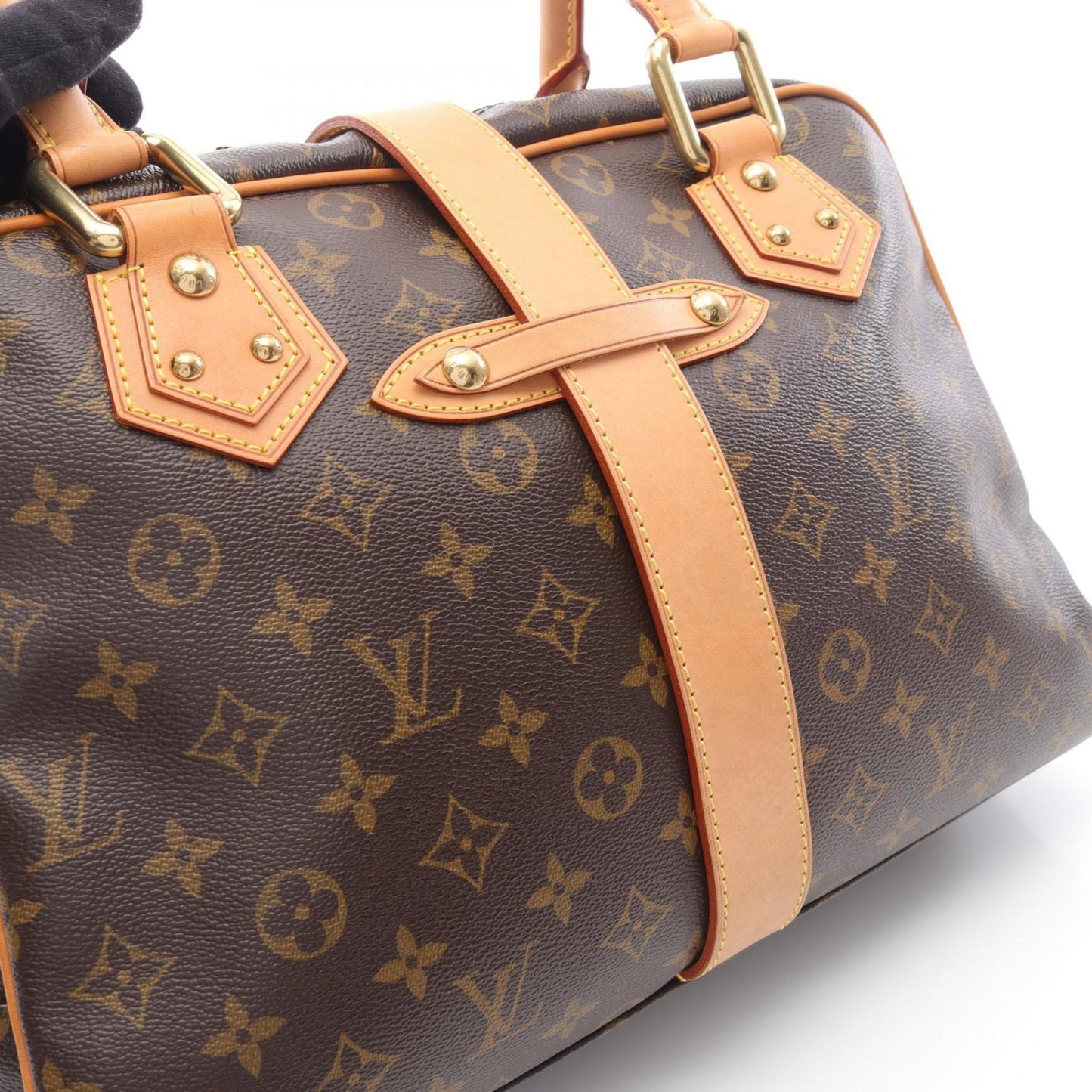 Louis Vuitton Coated Canvas Brown Handbags