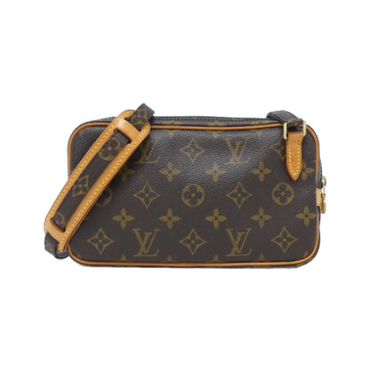 Louis Vuitton Coated Canvas Brown Shoulder Bags