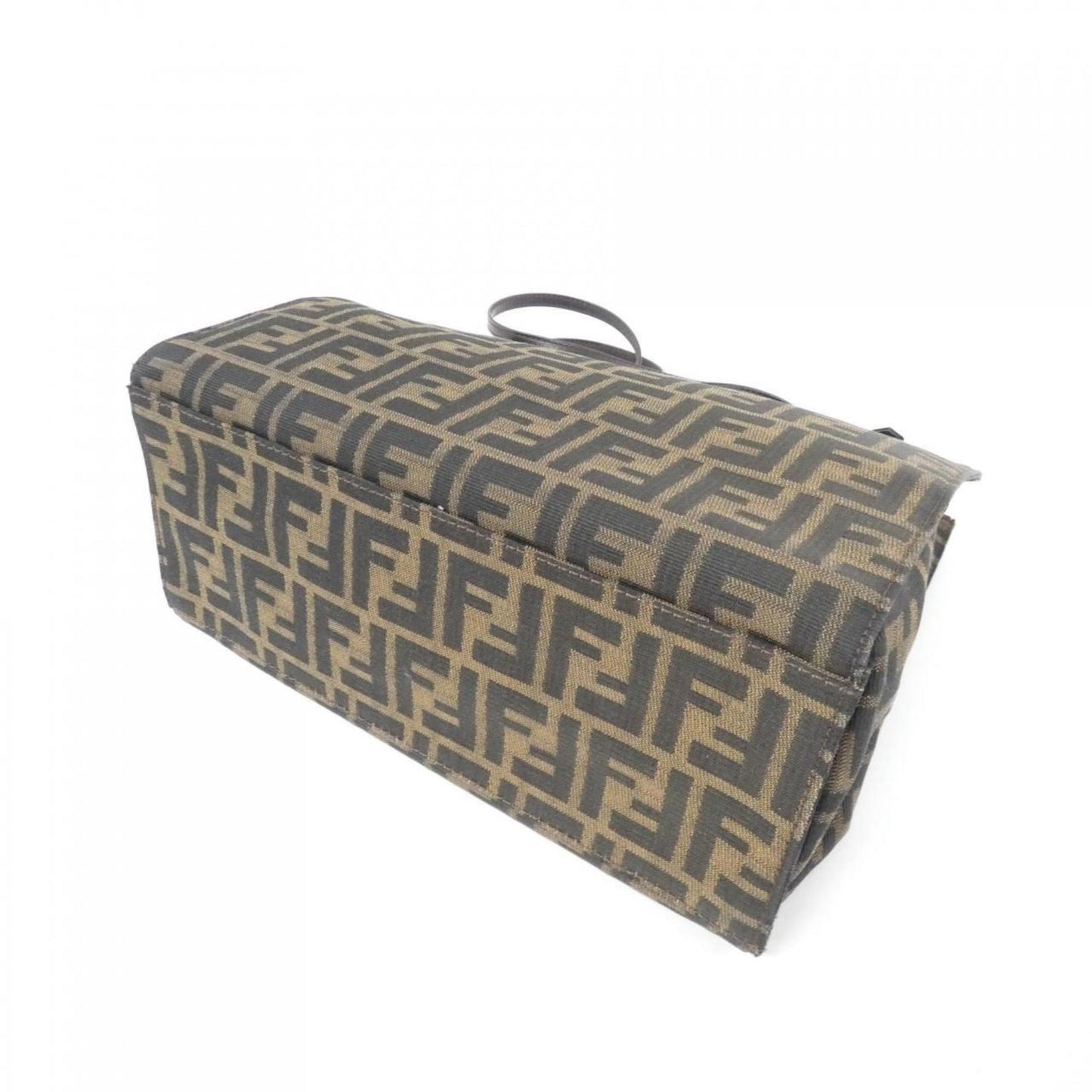 Fendi Canvas Brown Shoulder Bags