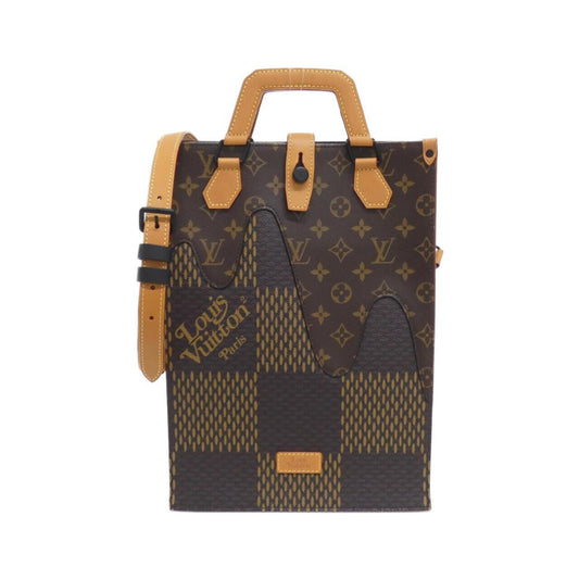 Louis Vuitton Coated Canvas Brown Handbags