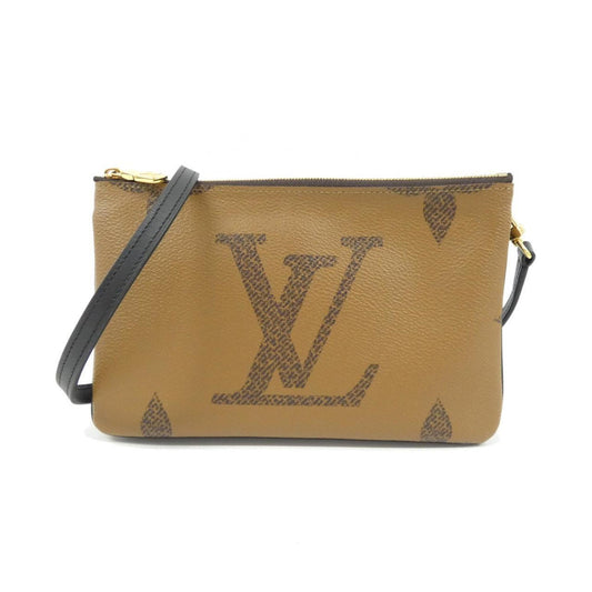 Louis Vuitton Coated Canvas Brown Shoulder Bags