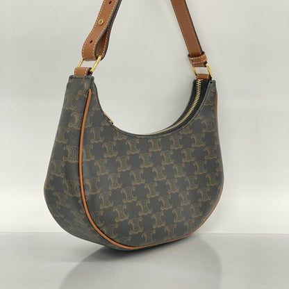 Celine Pvc Brown Handbags