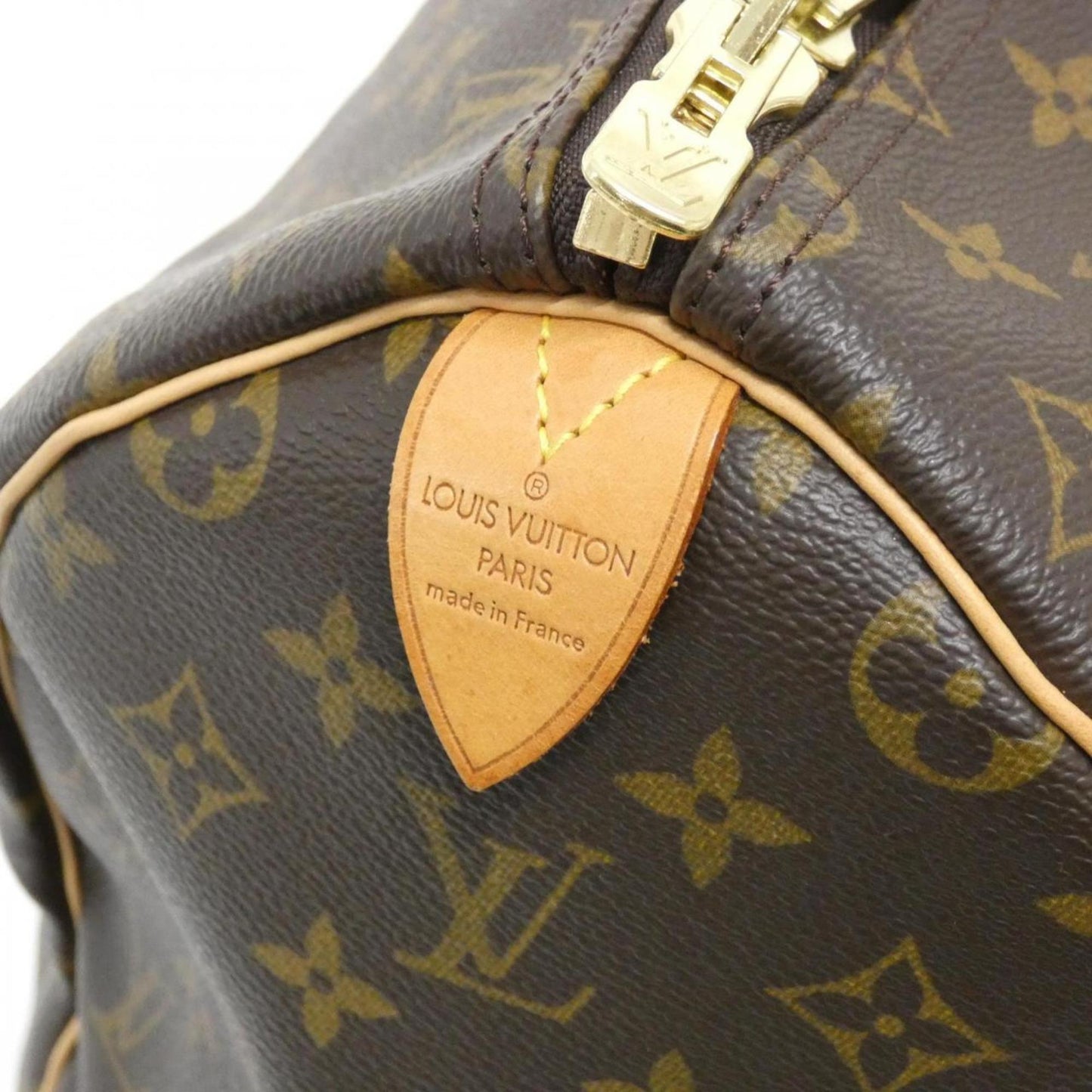 Louis Vuitton Coated Canvas Brown Travel Bags
