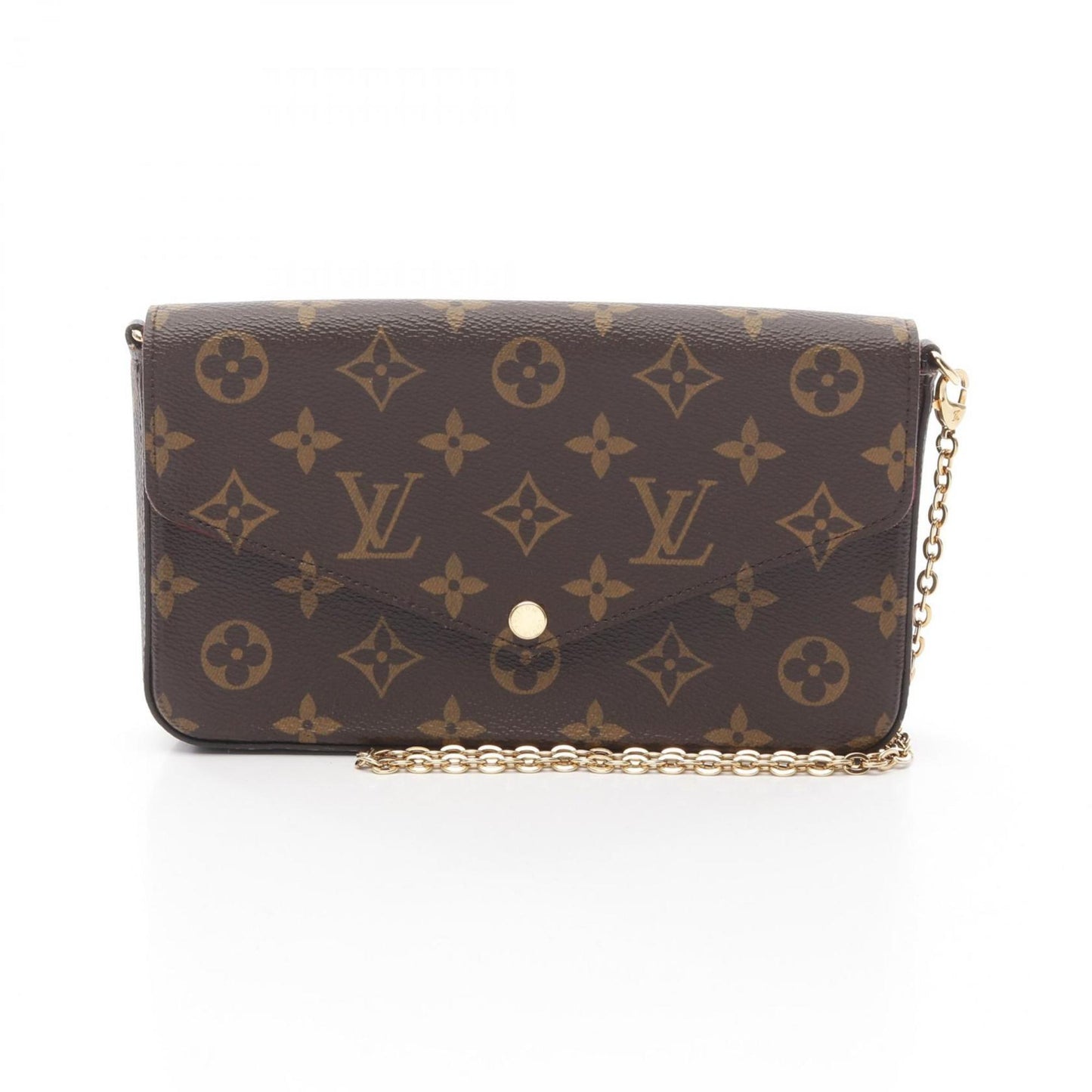 Louis Vuitton Monogram Canvas Brown Shoulder Bags
