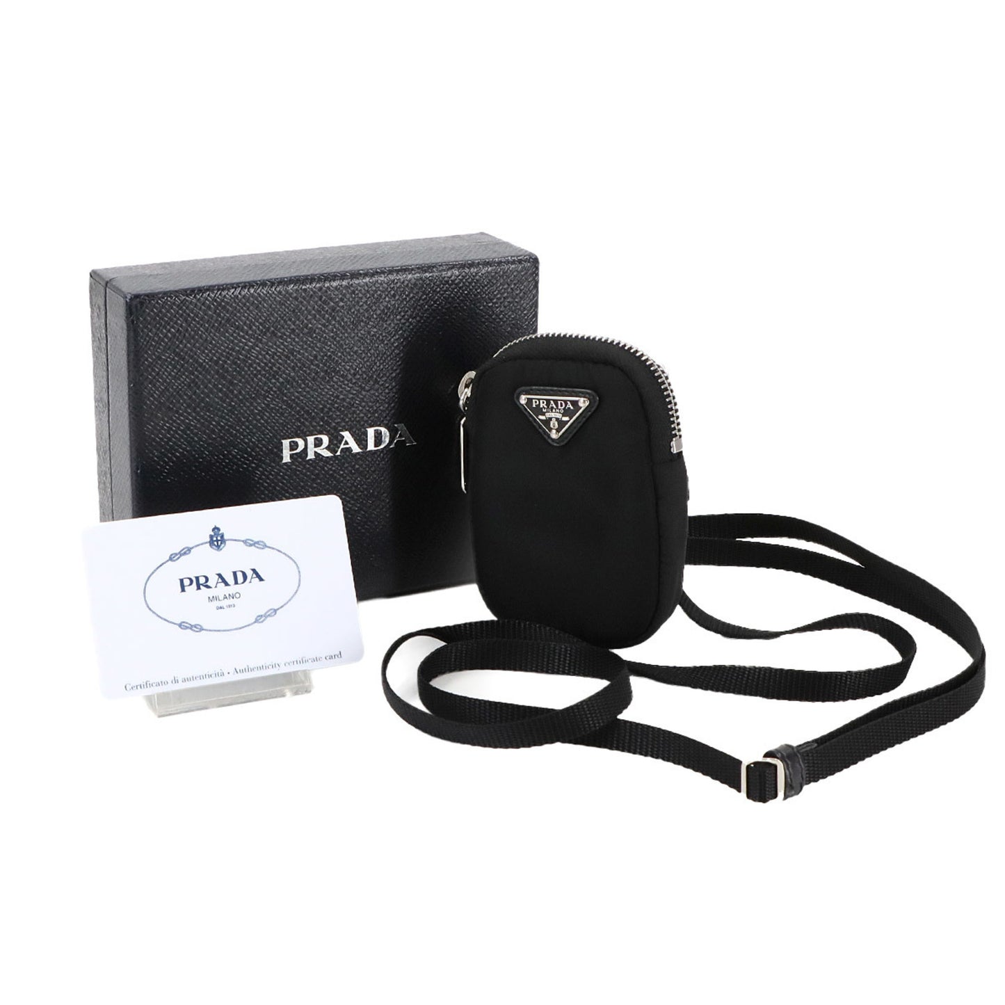 Prada Nylon Black Shoulder Bags