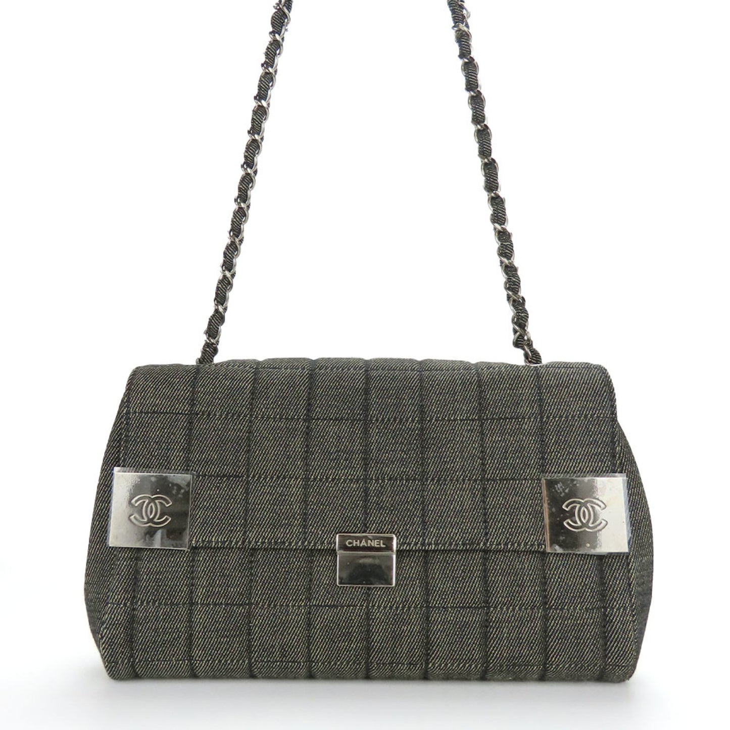 Chanel Denim Blue Shoulder Bags