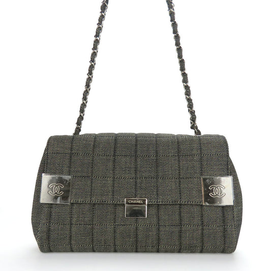 Chanel Denim Blue Shoulder Bags