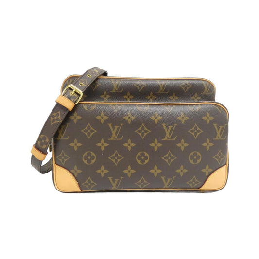 Louis Vuitton Coated Canvas Brown Shoulder Bags