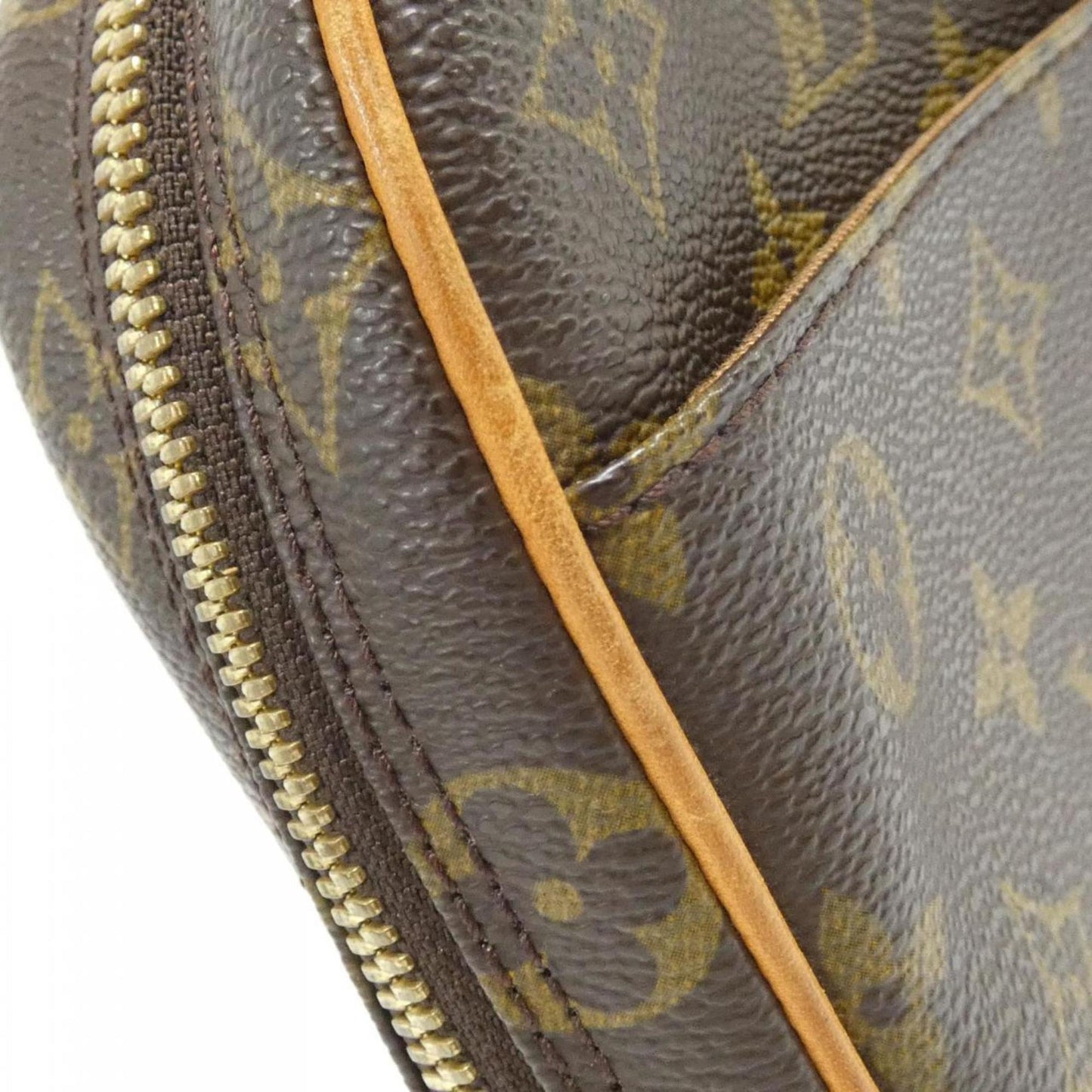 Louis Vuitton Coated Canvas Brown Shoulder Bags