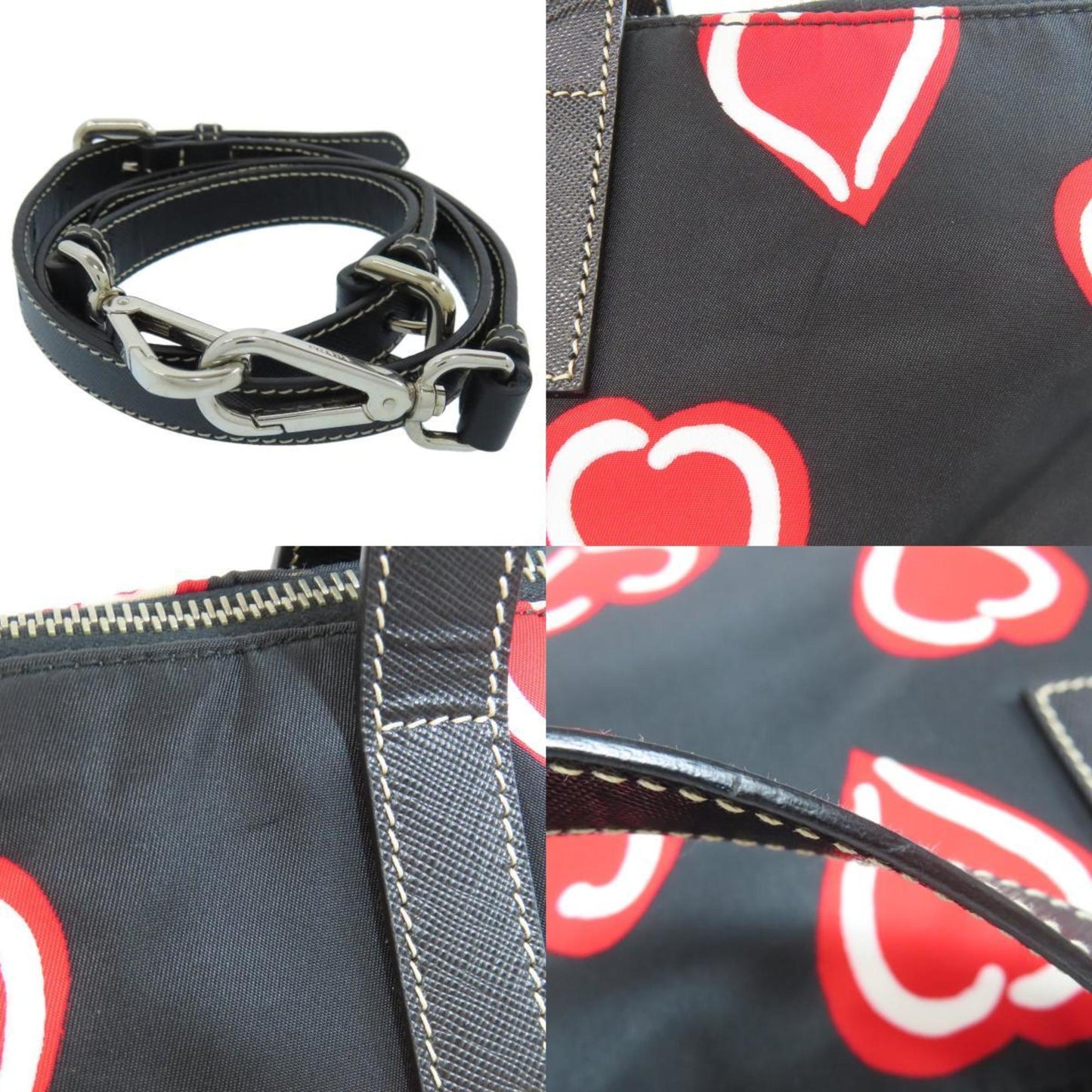 Prada Nylon Black Tote Bags