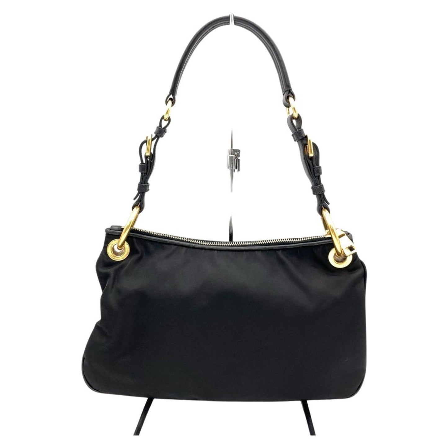 Prada Nylon Black Shoulder Bags