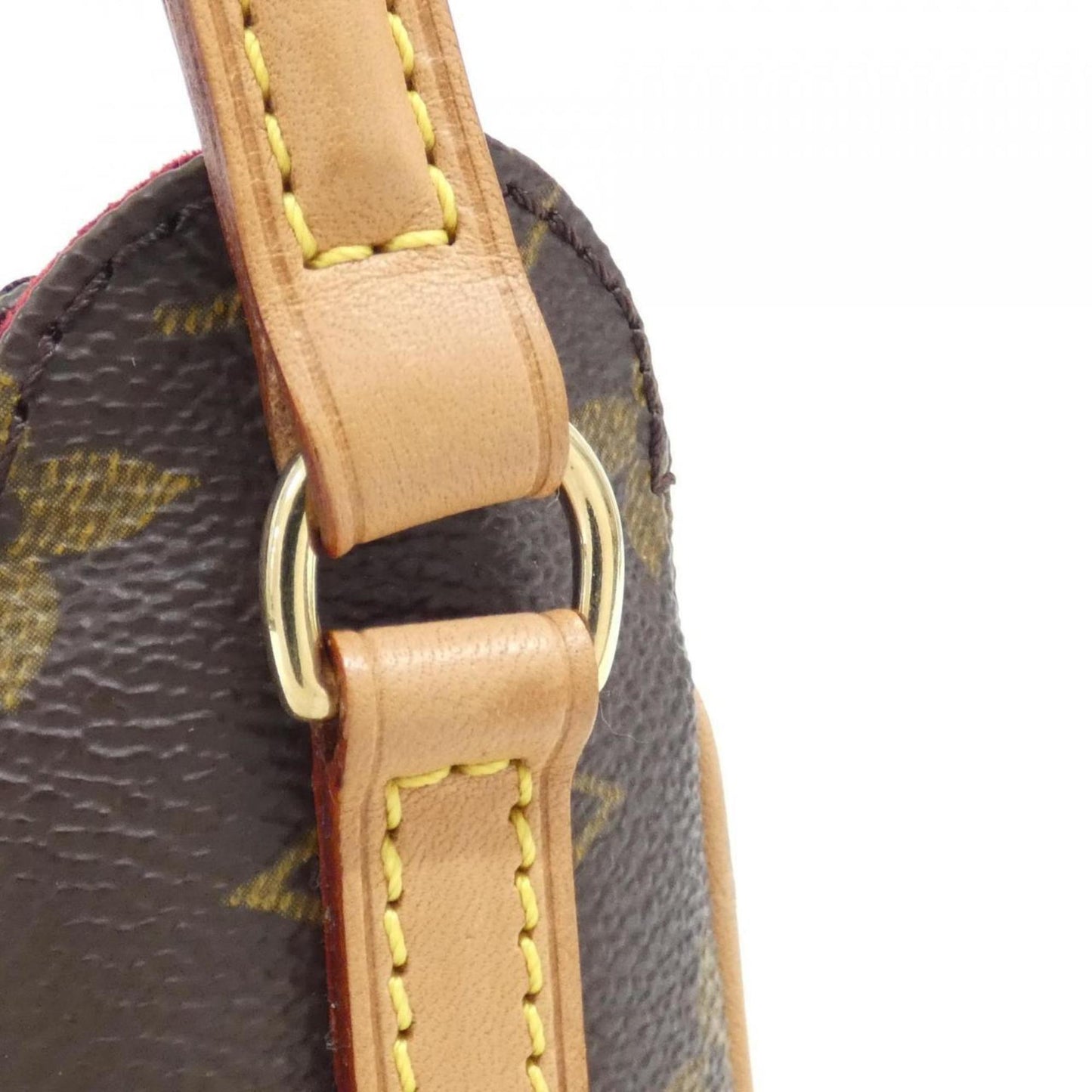 Louis Vuitton Coated Canvas Brown Handbags