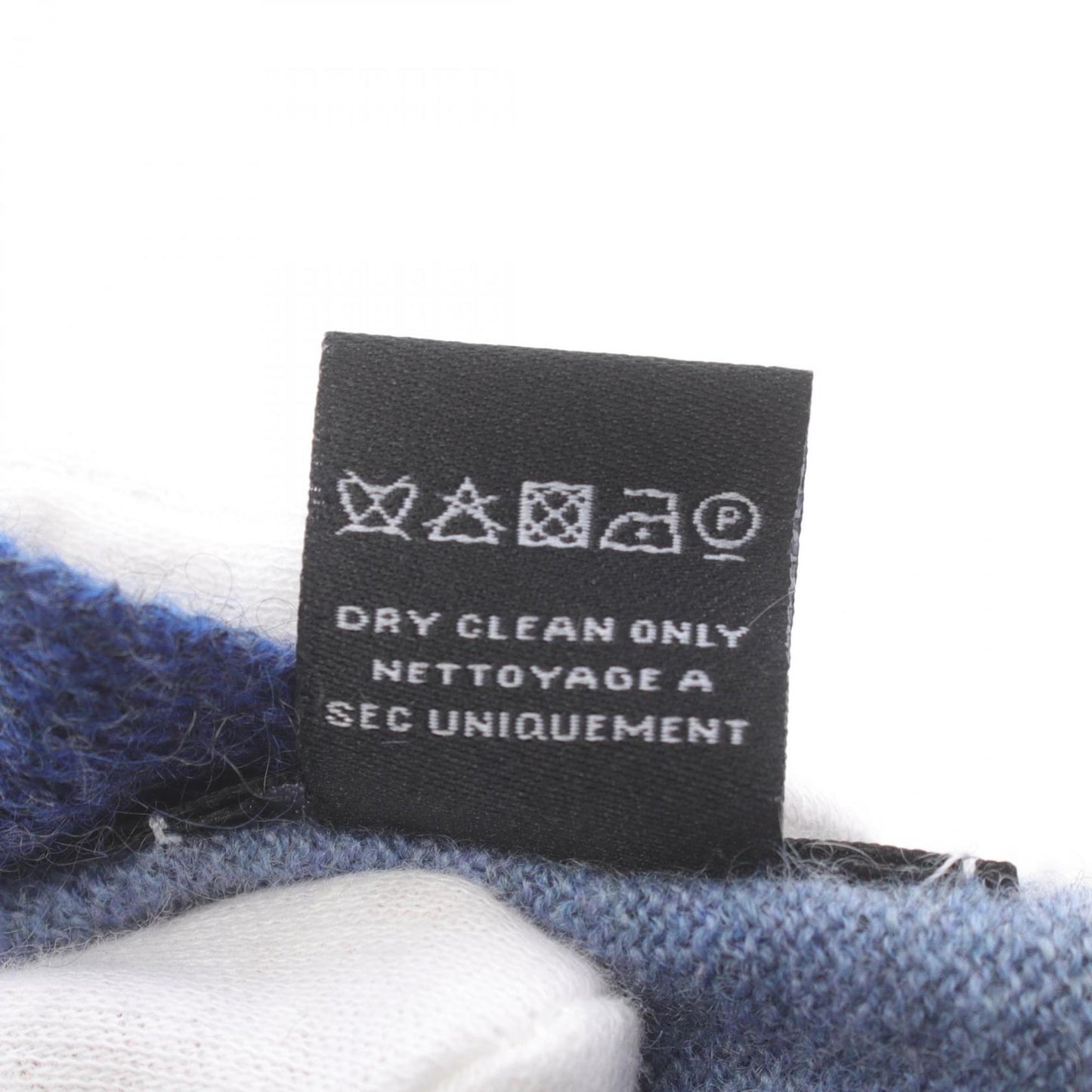 Chanel Cashmere Blue Scarves