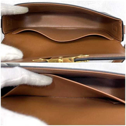 Celine Pvc Brown Handbags