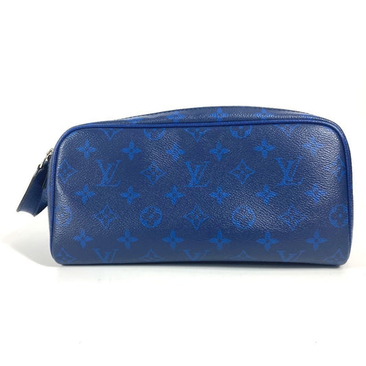 Louis Vuitton Monogram Canvas Blue Clutch Bags