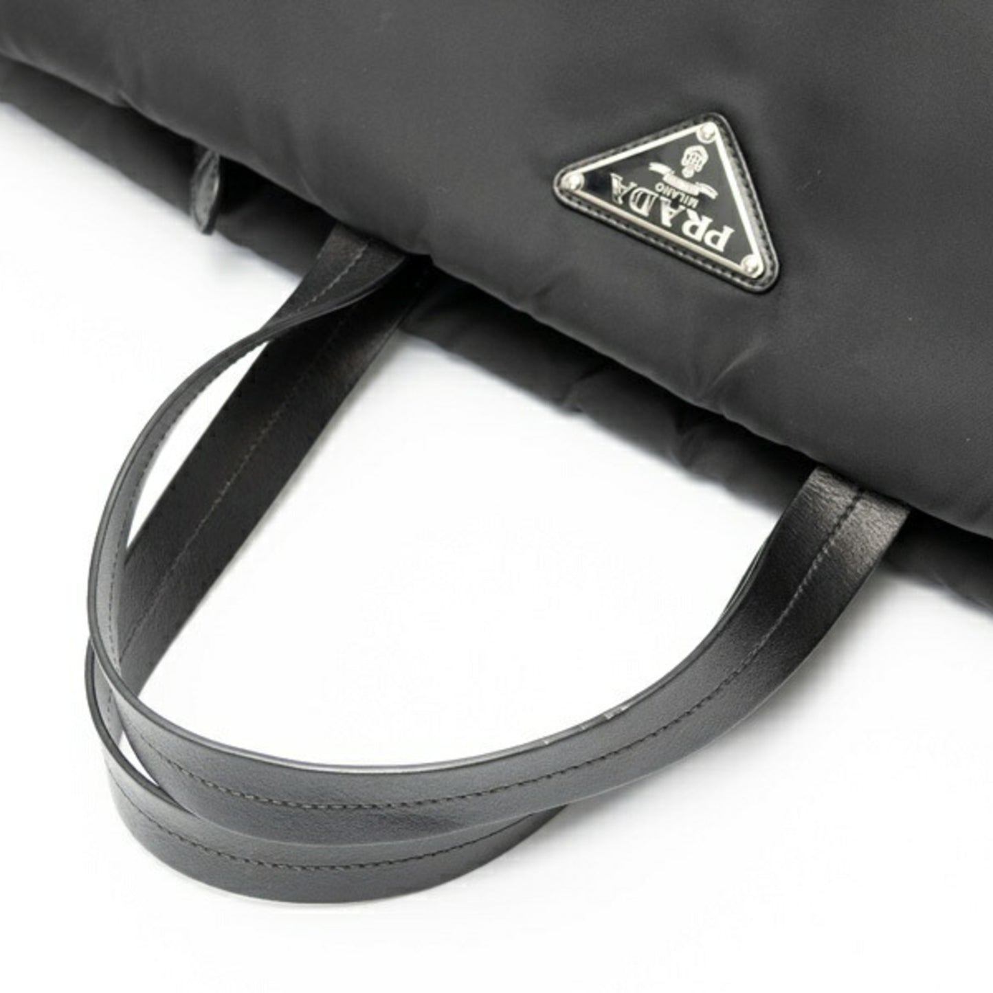 Prada Nylon Black Tote Bags