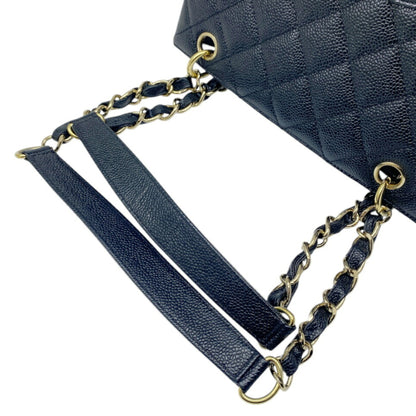 Chanel Calfskin Black Shoulder Bags