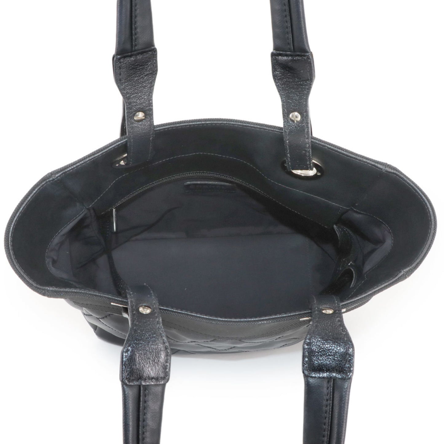 Chanel Nylon Black Tote Bags